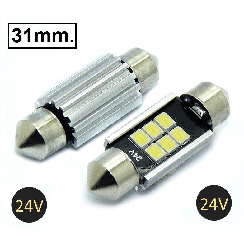 LED SIJALICE C5W FESTOON 31mm 6x2835smd - 24V Beograd Zemun